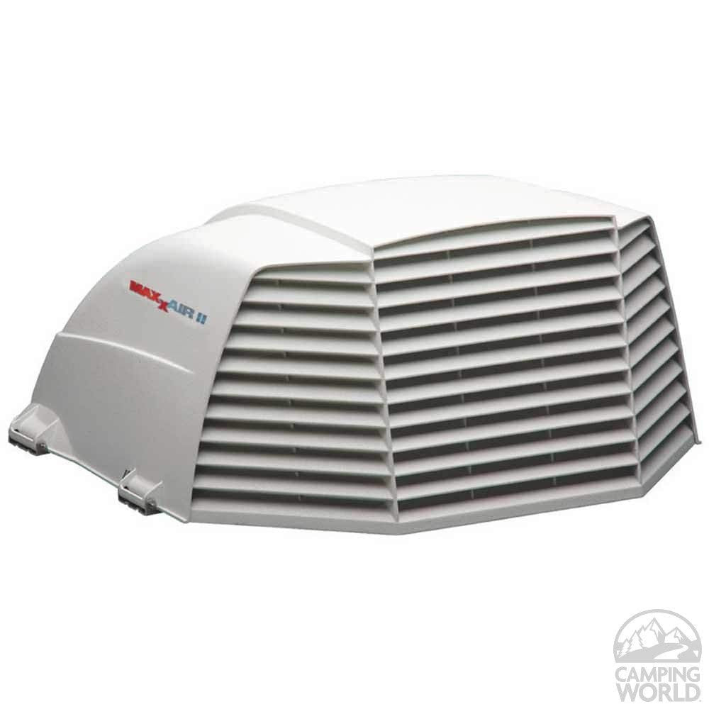 White RV Vent Cover with EZ Clip Q619560
