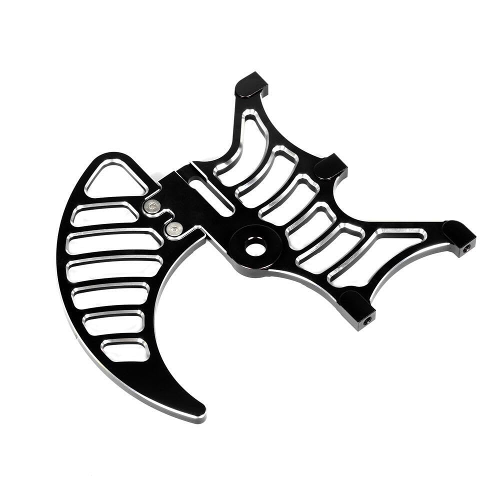 Rear Brake Disc Sprocket Caliper Guard Black S6238