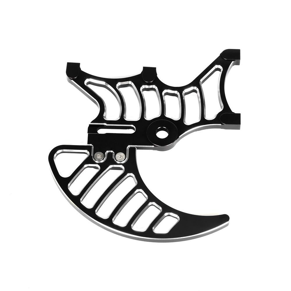 Rear Brake Disc Sprocket Caliper Guard Black S6238