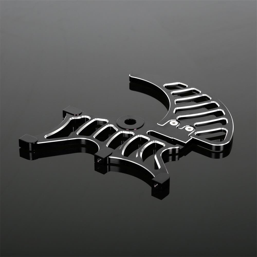 Rear Brake Disc Sprocket Caliper Guard Black S6238