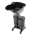 Portable ABS Shampoo Basin with 2 Water Buckets, Electric Pump and Drain Hoses S17745