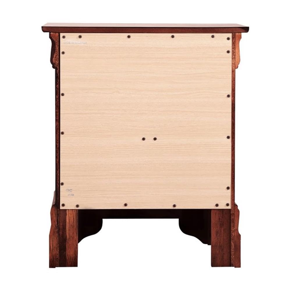 2 Drawer Wood Nightstand X432395