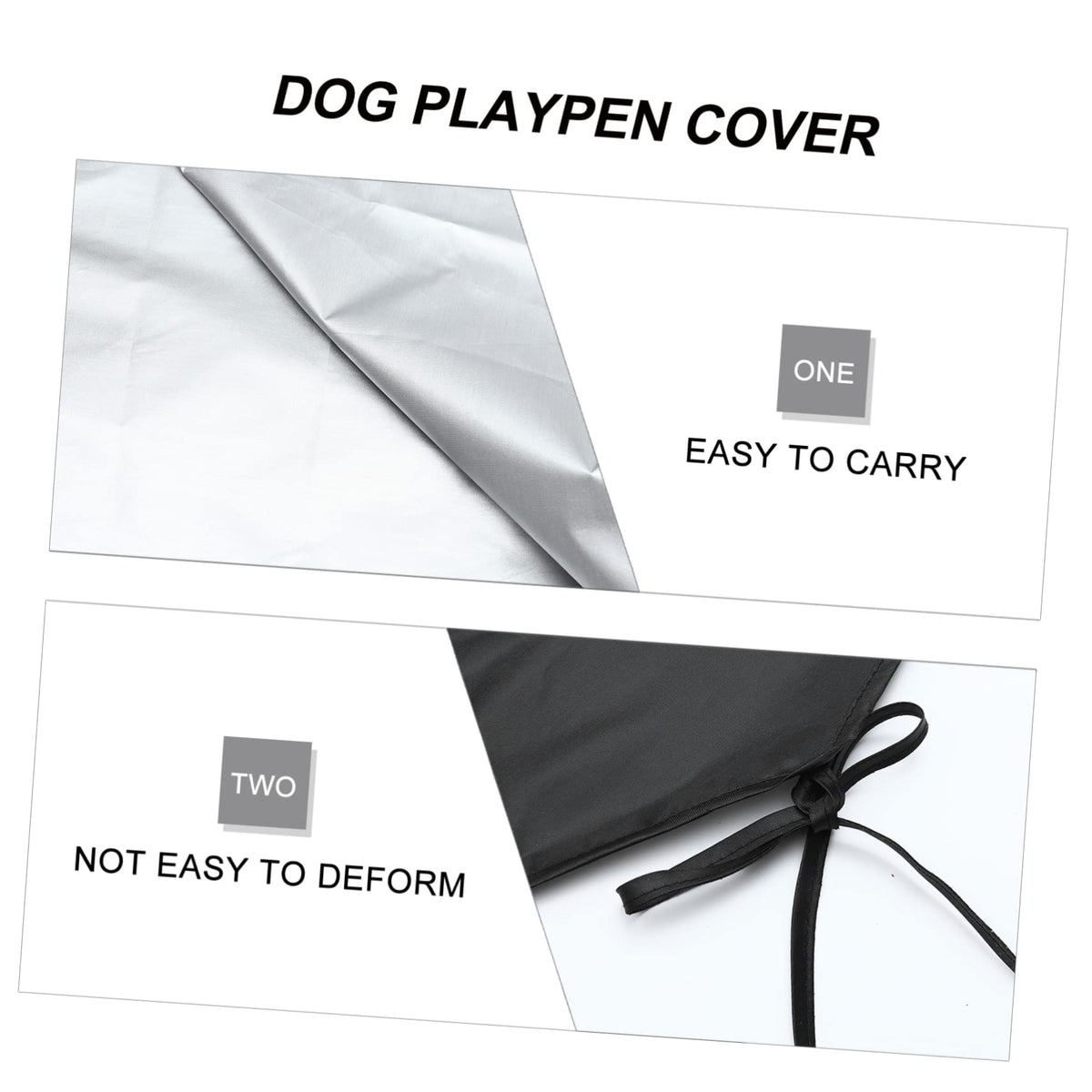 Outdoor Dog Playpen Roof Cover S836948