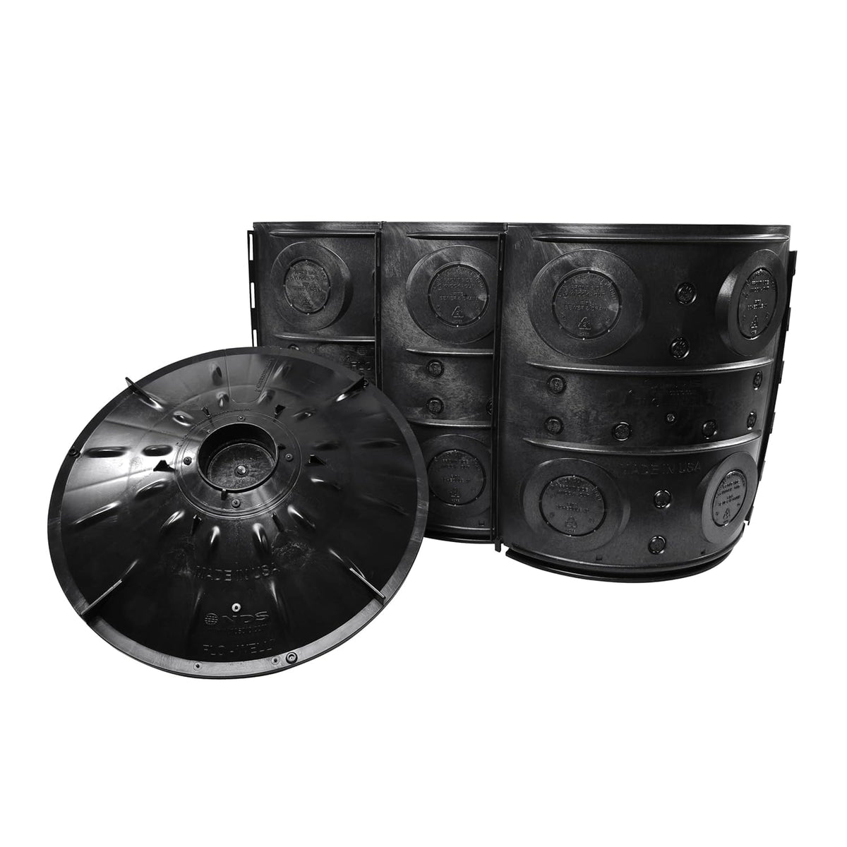 50 Gal. Flo Stormwater Dry Well System Kit with 3 Side Panels & 1 Cover B86963