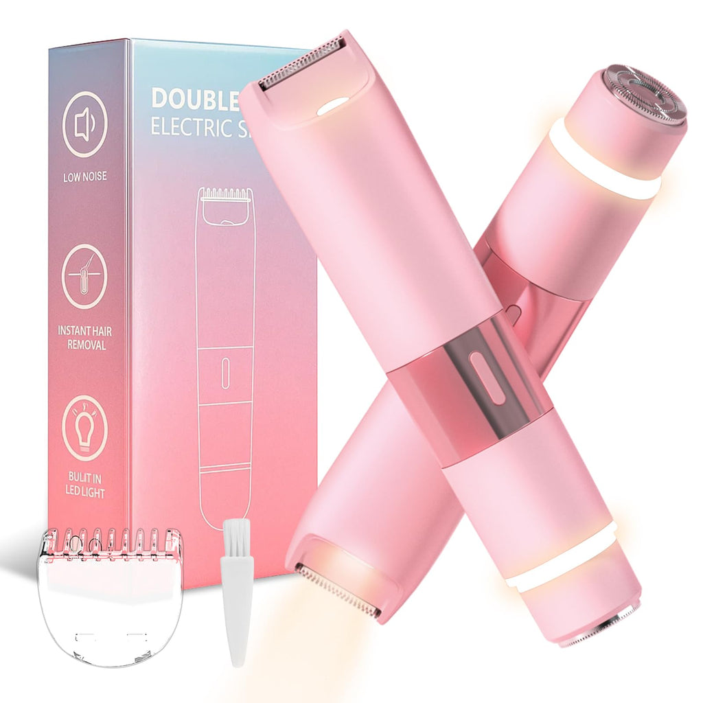 Pink 2 in 1 Bikini Trimmer O3322