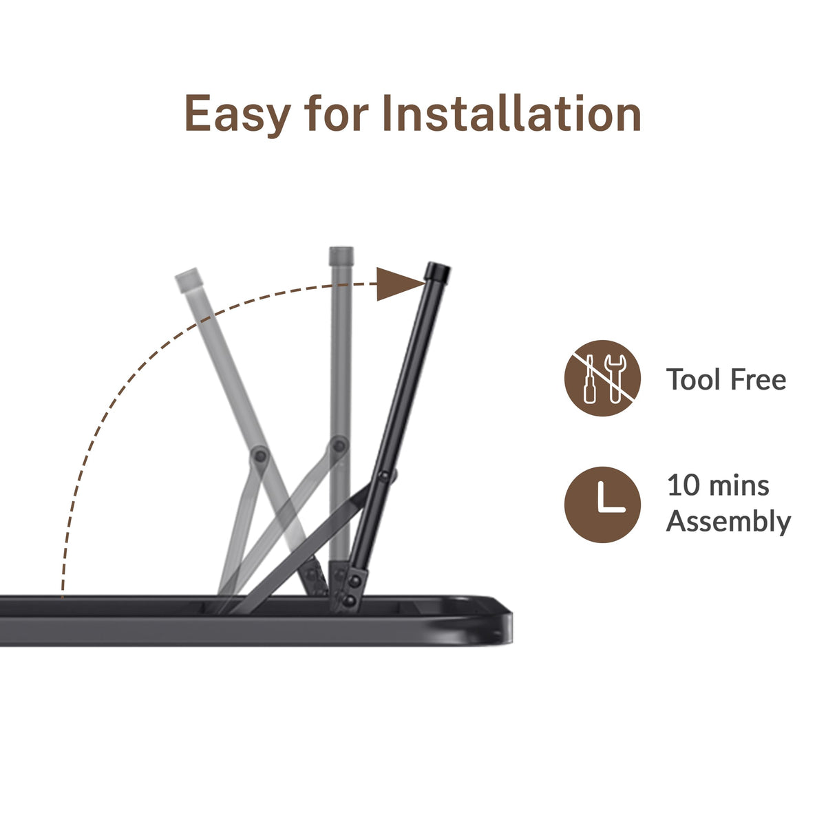18 Inch Queen Metal Folding Bed Frame Y3299