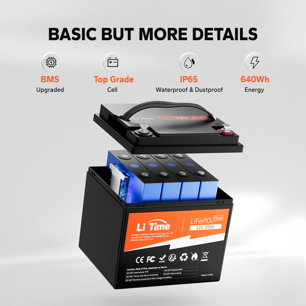 12V 50Ah Lithium Battery G927
