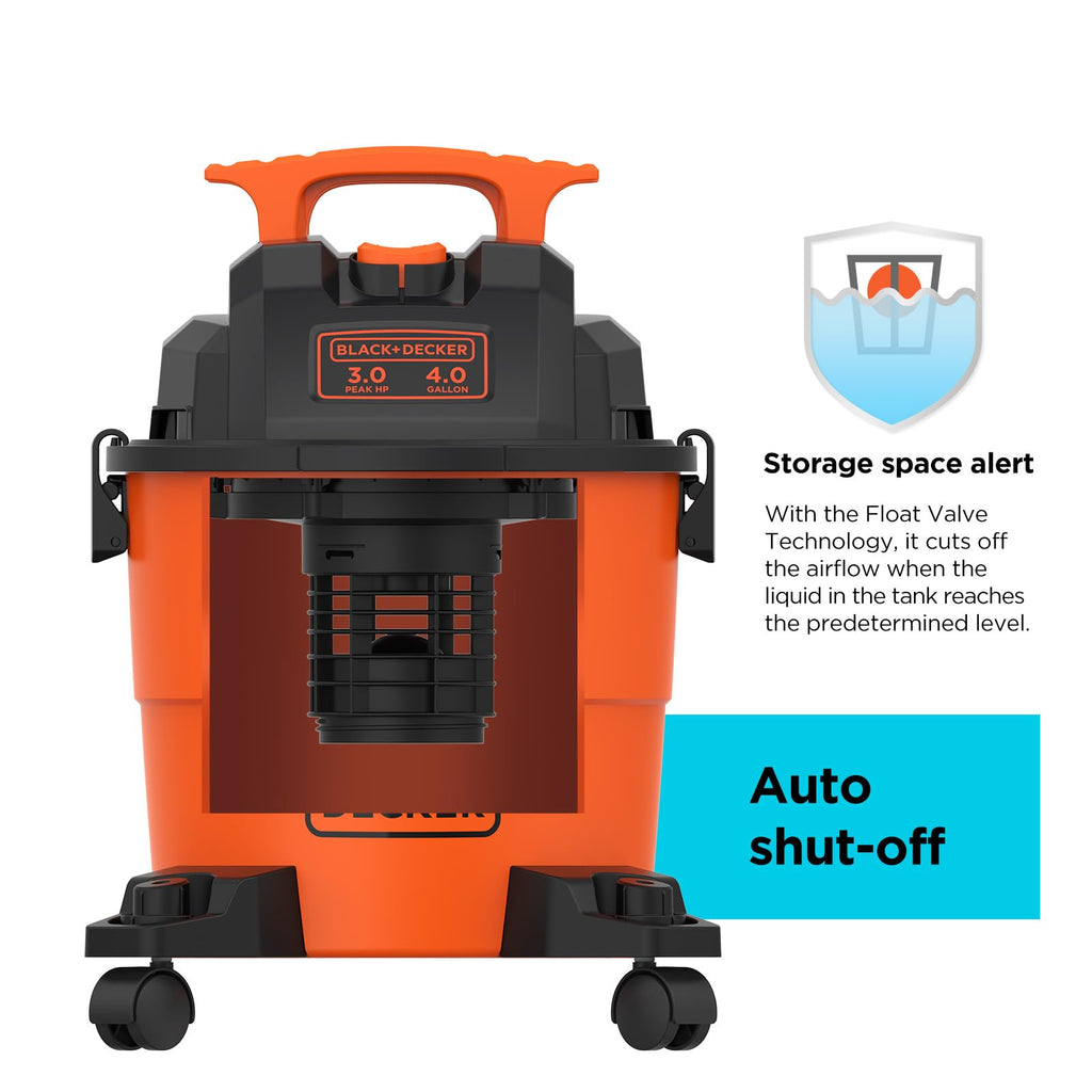 4 Gallon 3-in-1 Wet and Dry Shop Vacuum C261