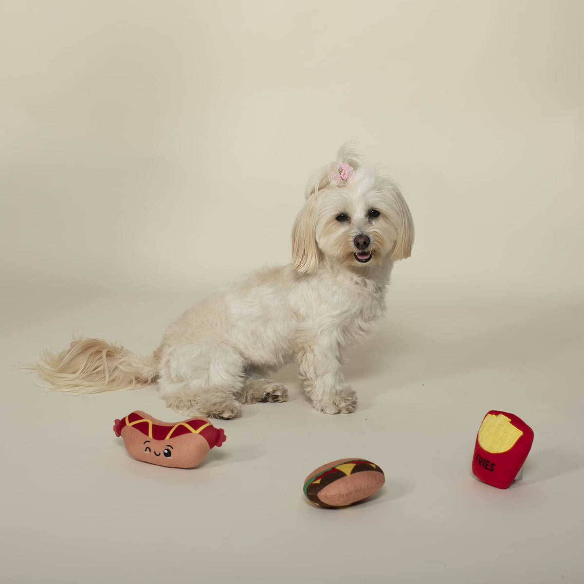 Plush Dog Toy Set 3 Piece Set P67743