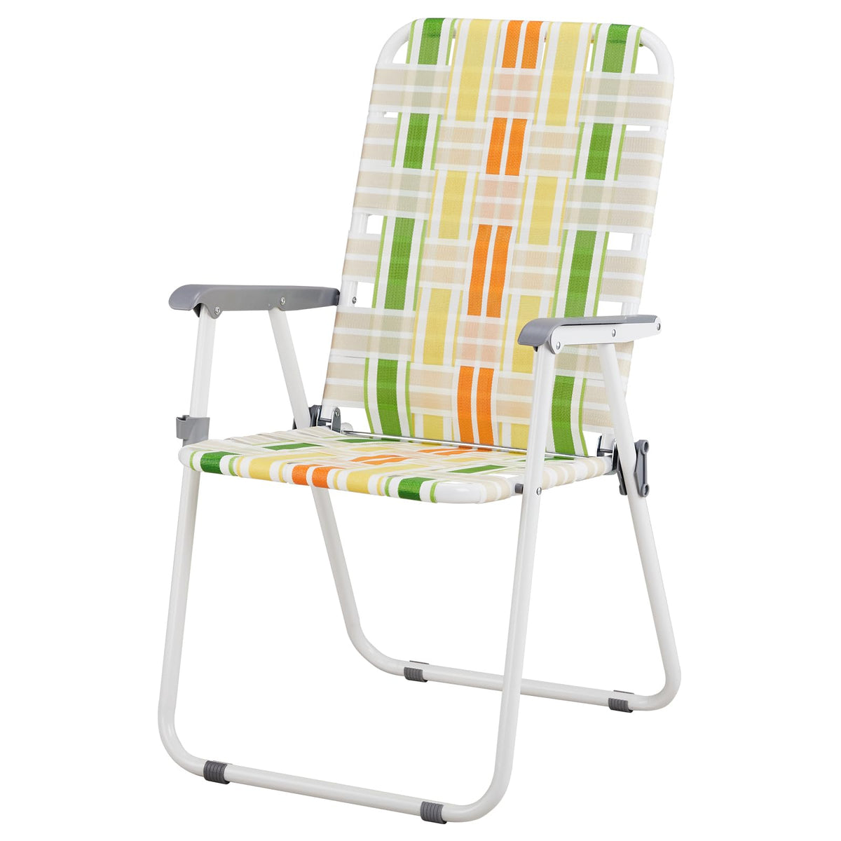 2 Pack Green Foldable Beach Chairs I495777