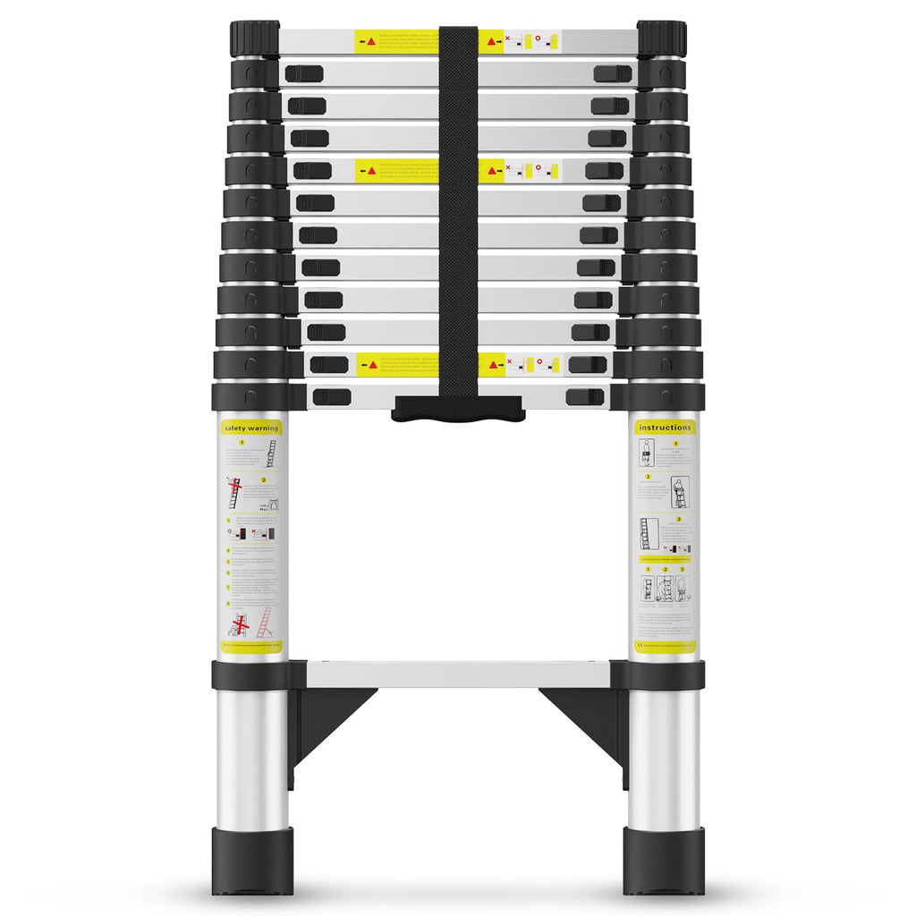 12.5 FT Aluminum Telescoping Ladder A11276
