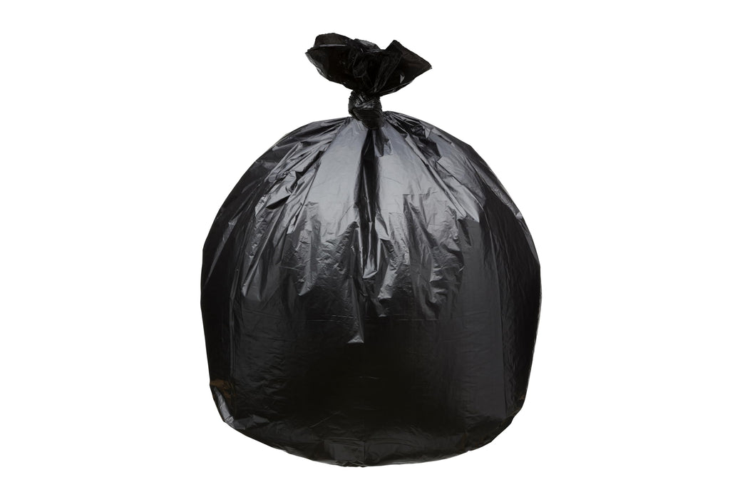45 Gallon Black 1.5 Mil Trash Bags 100 Count B80526