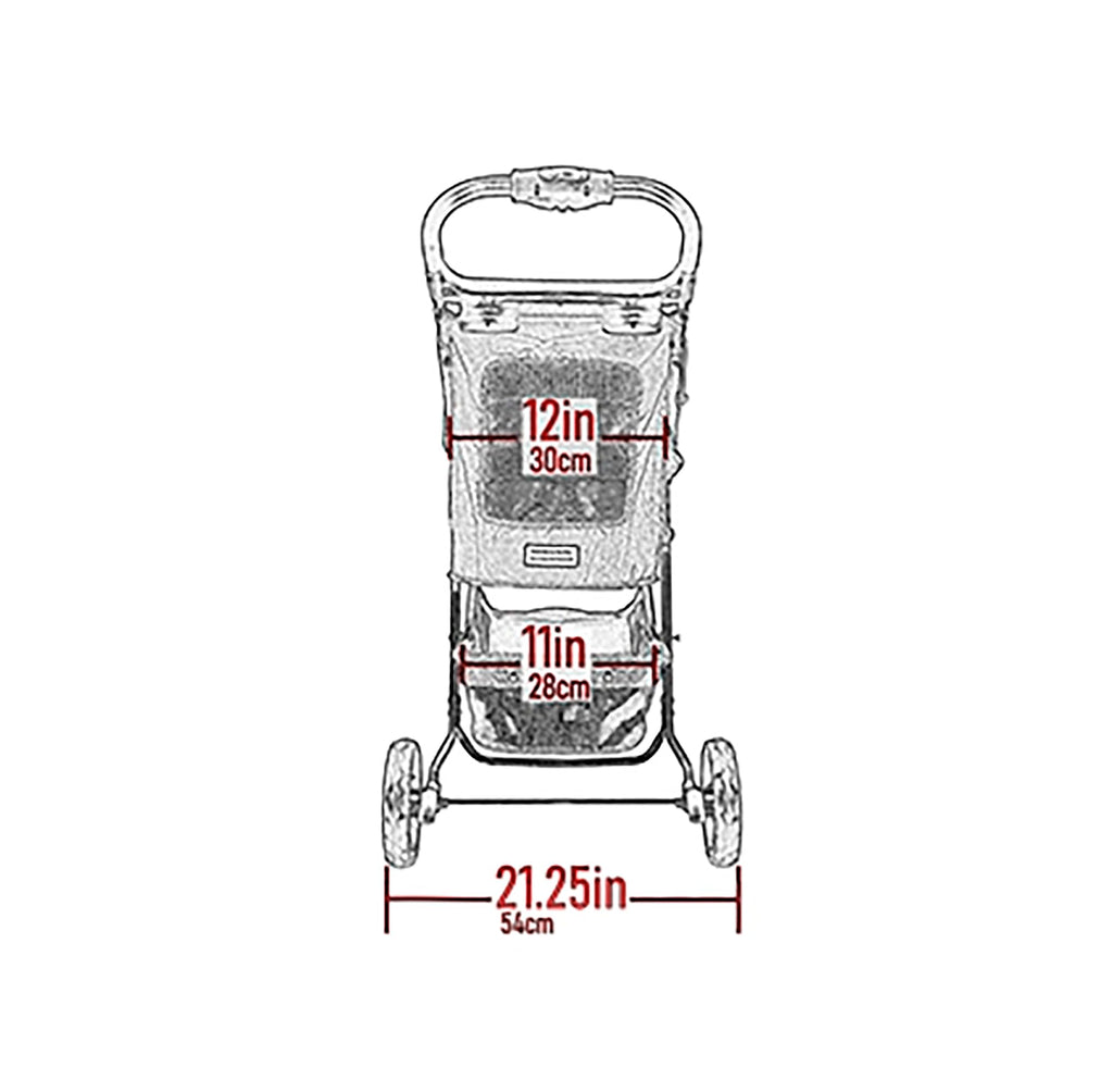 3 Wheel Pet Stroller K32374