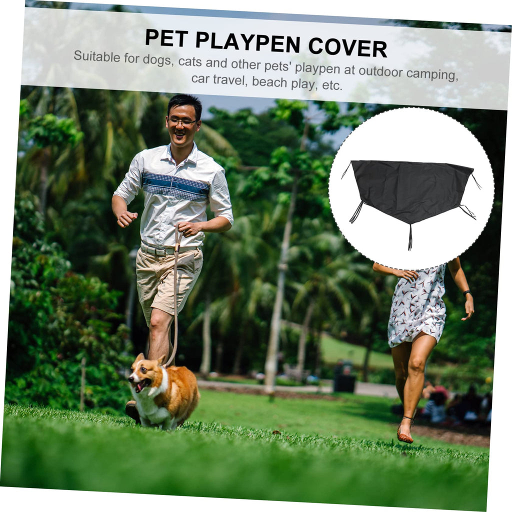 Outdoor Dog Playpen Roof Cover S836948