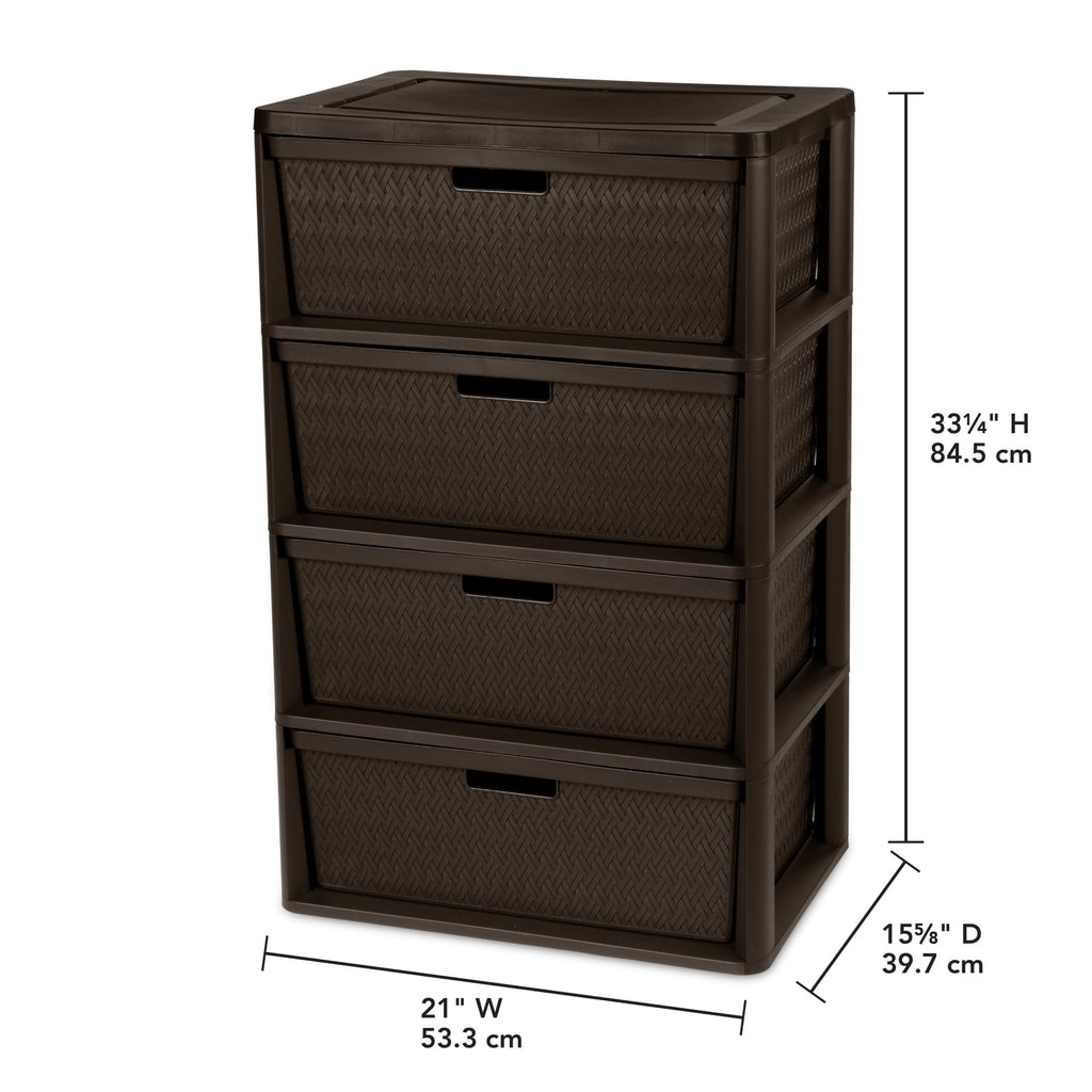 Decorative Drawer Tower Storage Organizer T289