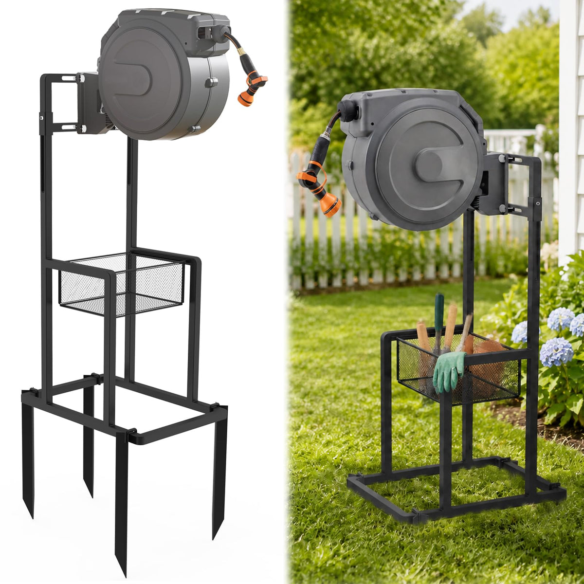 Retractable Hose Reel Stand/Mounting Post Z7818