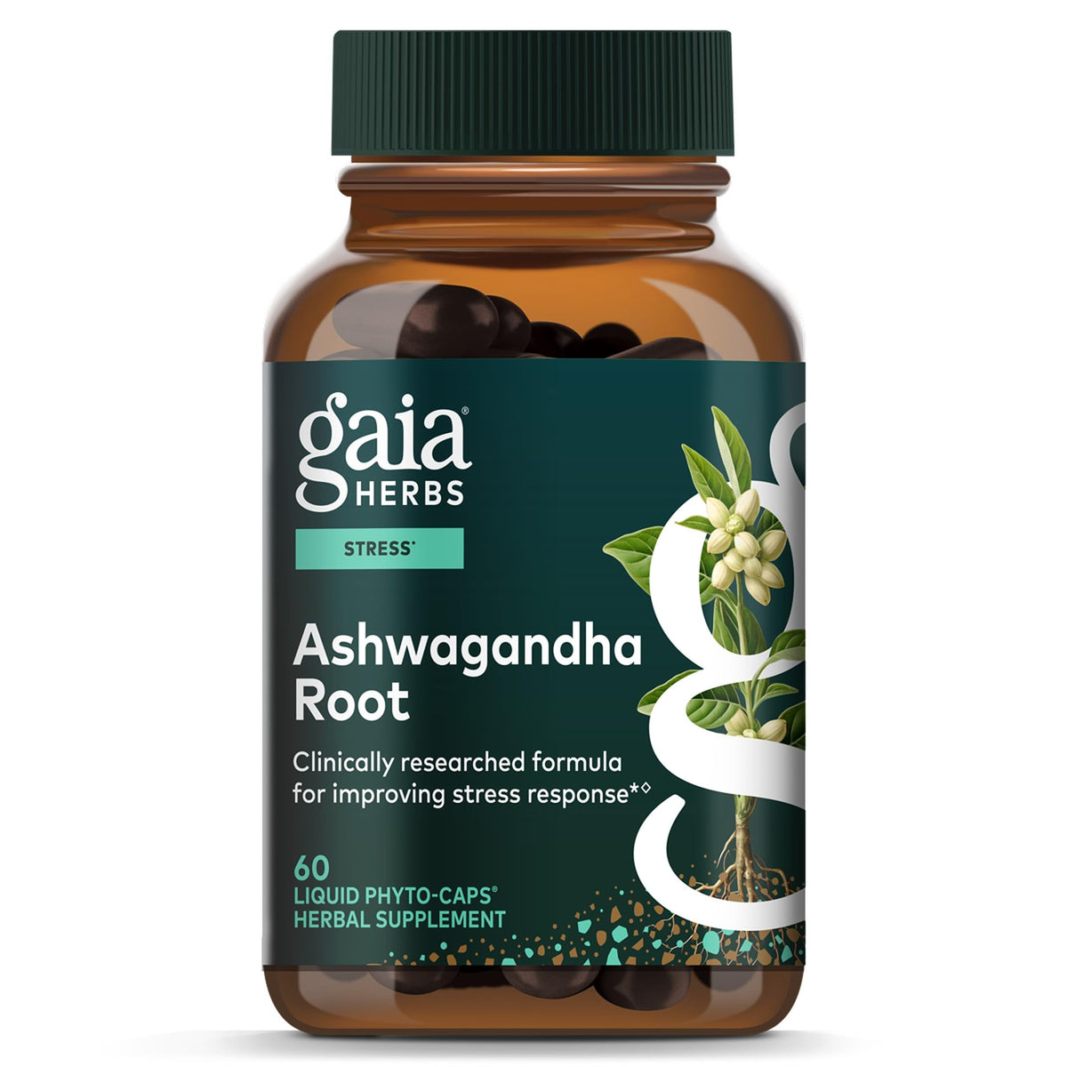 Ashwagandha Root 350 mg 60 Vegan Capsules R911