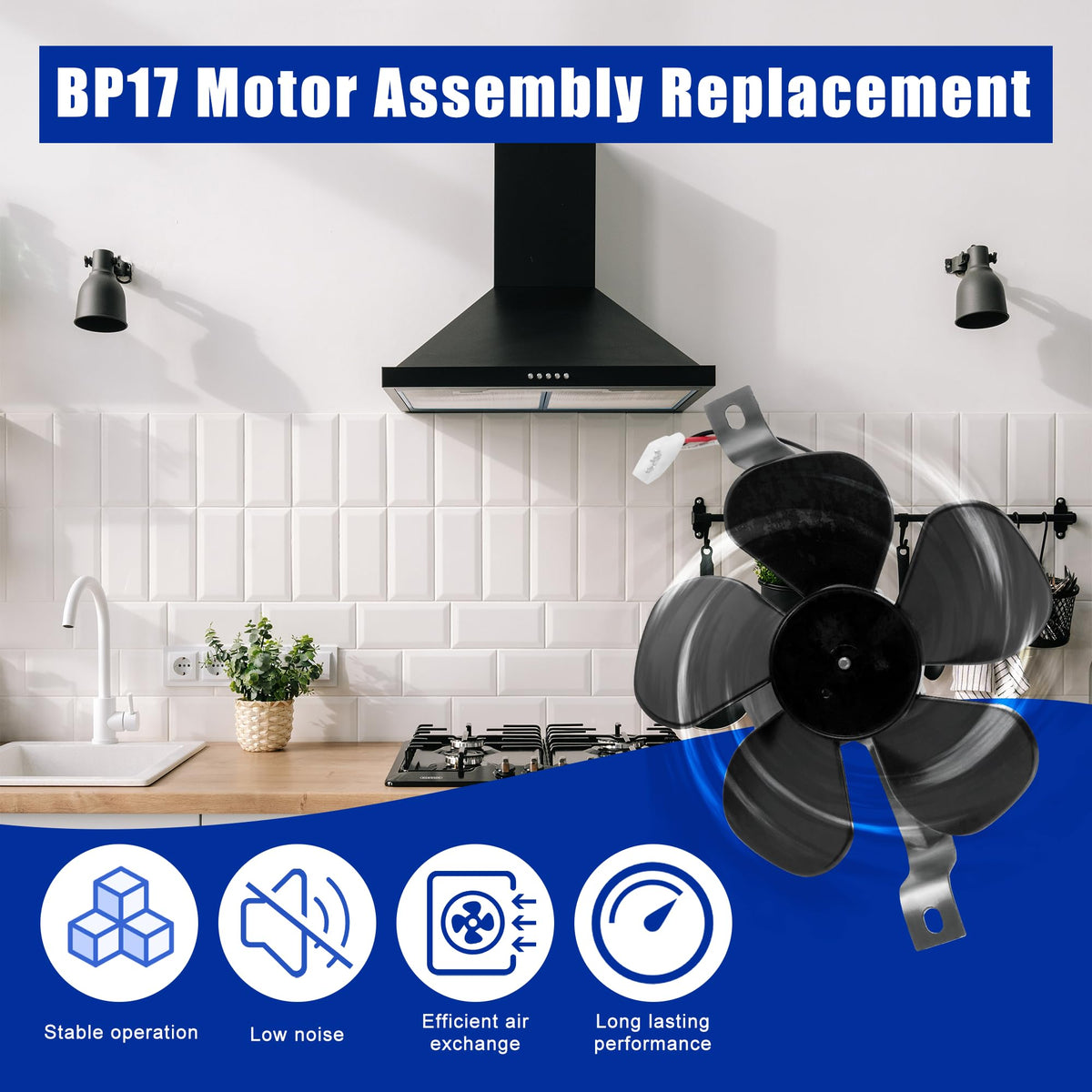 Range Hood Fan Motor N312