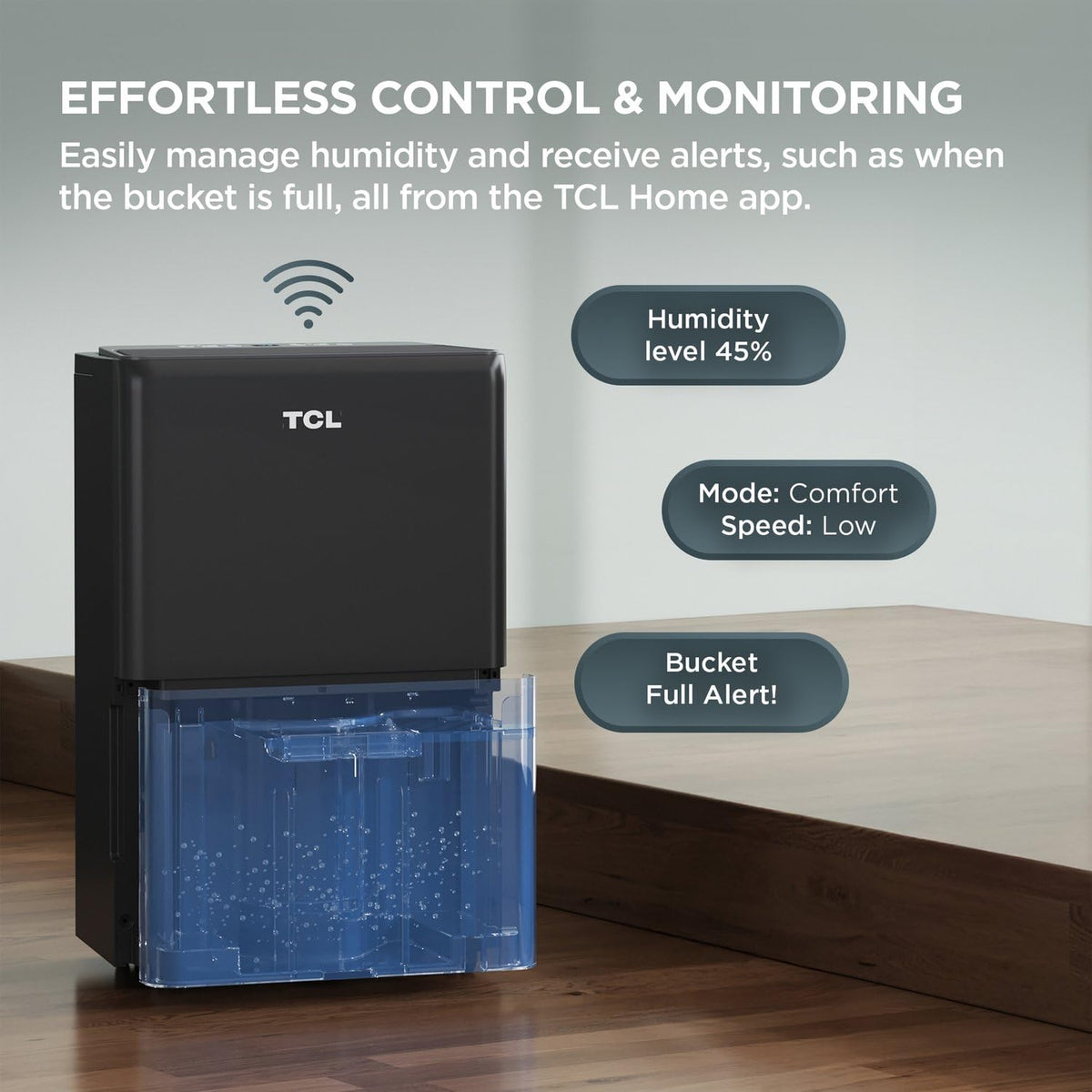 50-Pint Portable Smart Dehumidifier with Pump I633921