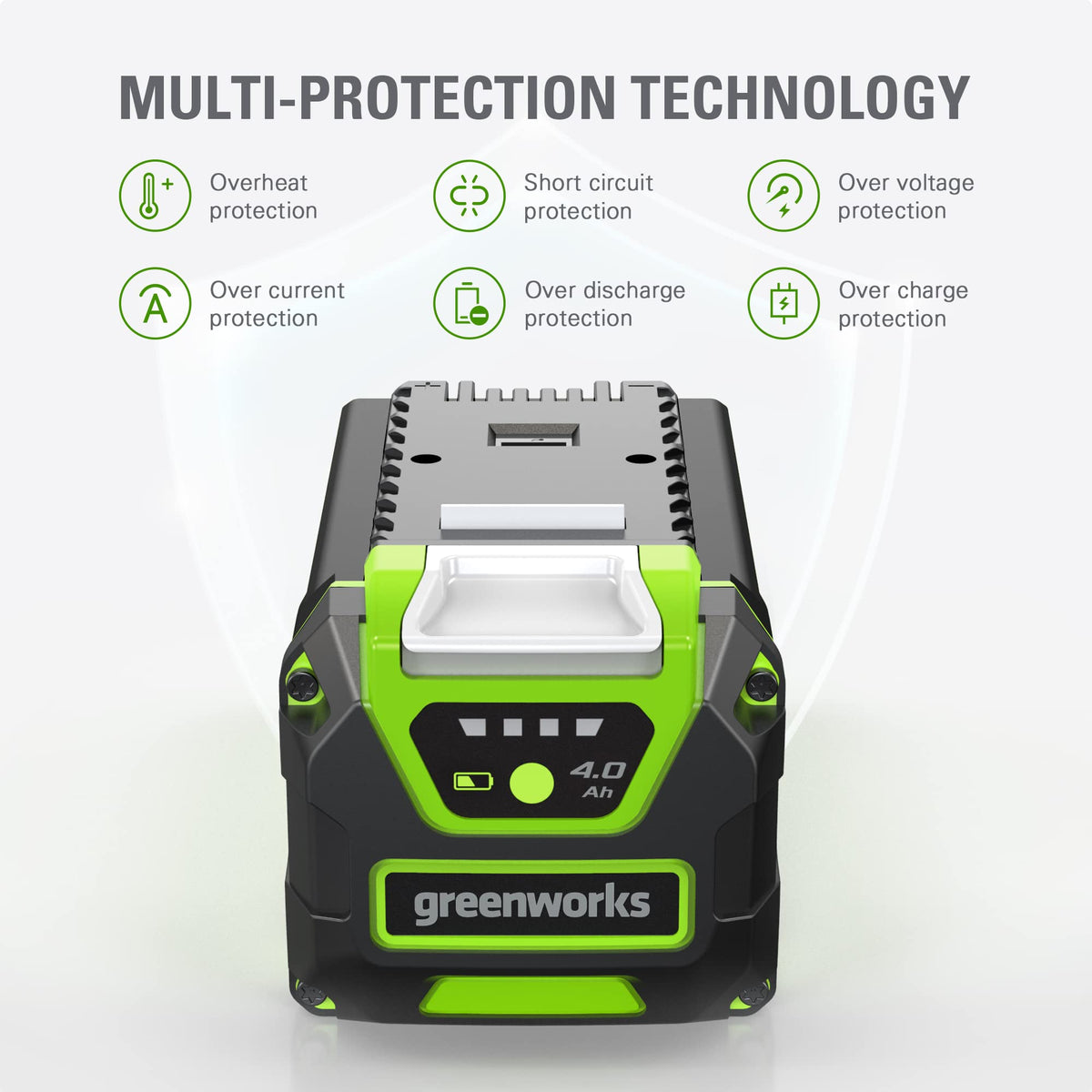 40V 4.0Ah USB Lithium-Ion Battery D511
