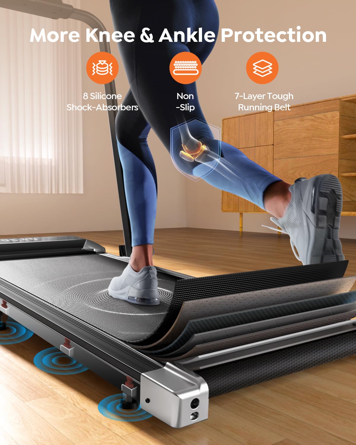 Foldable Treadmill with Incline I94455