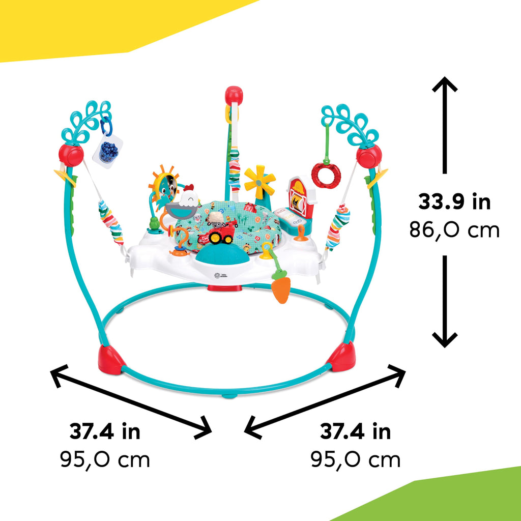 2-in-1 Baby Jumper Activity Center with Lights & Sounds N333