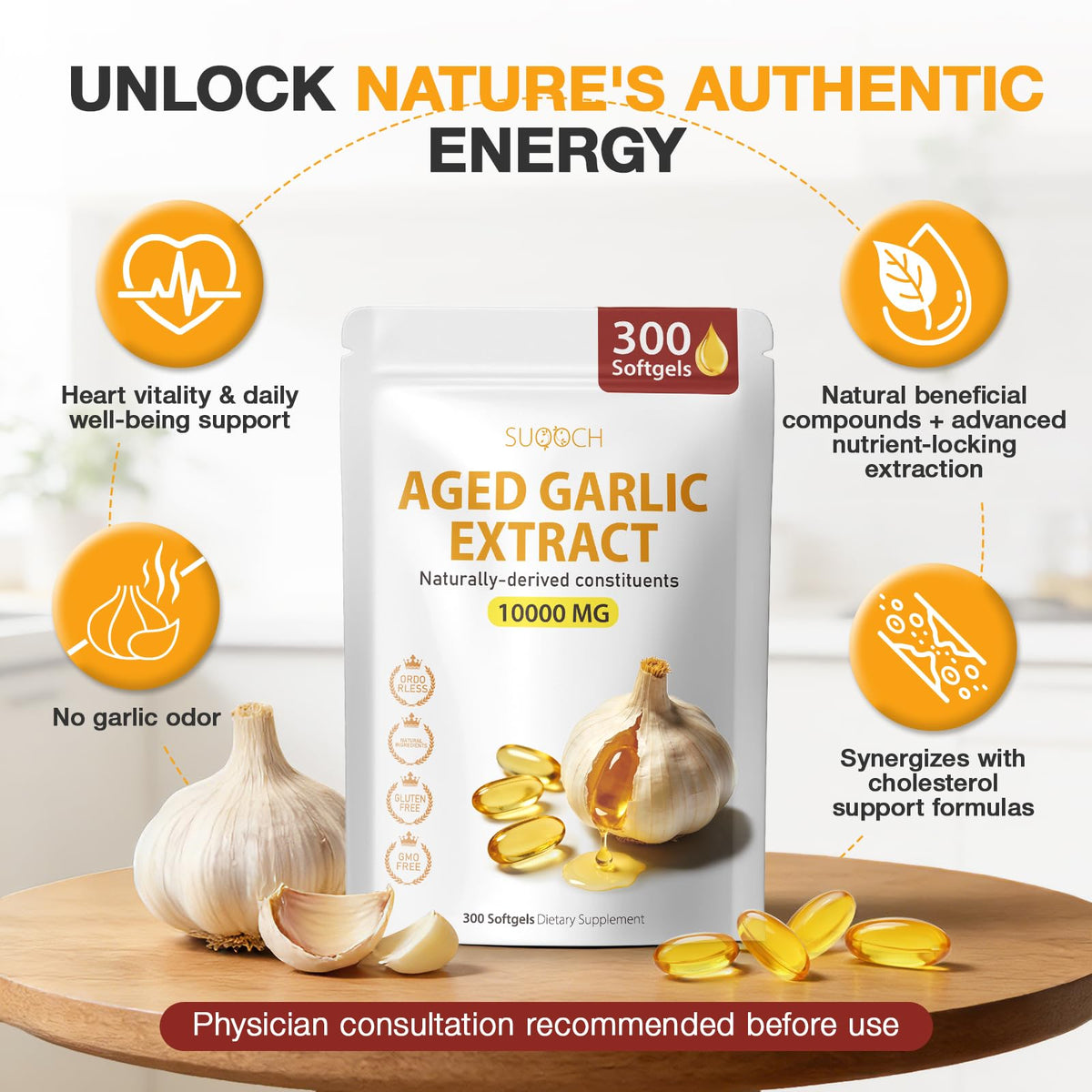 Aged Garlic Extract Softgels N30157