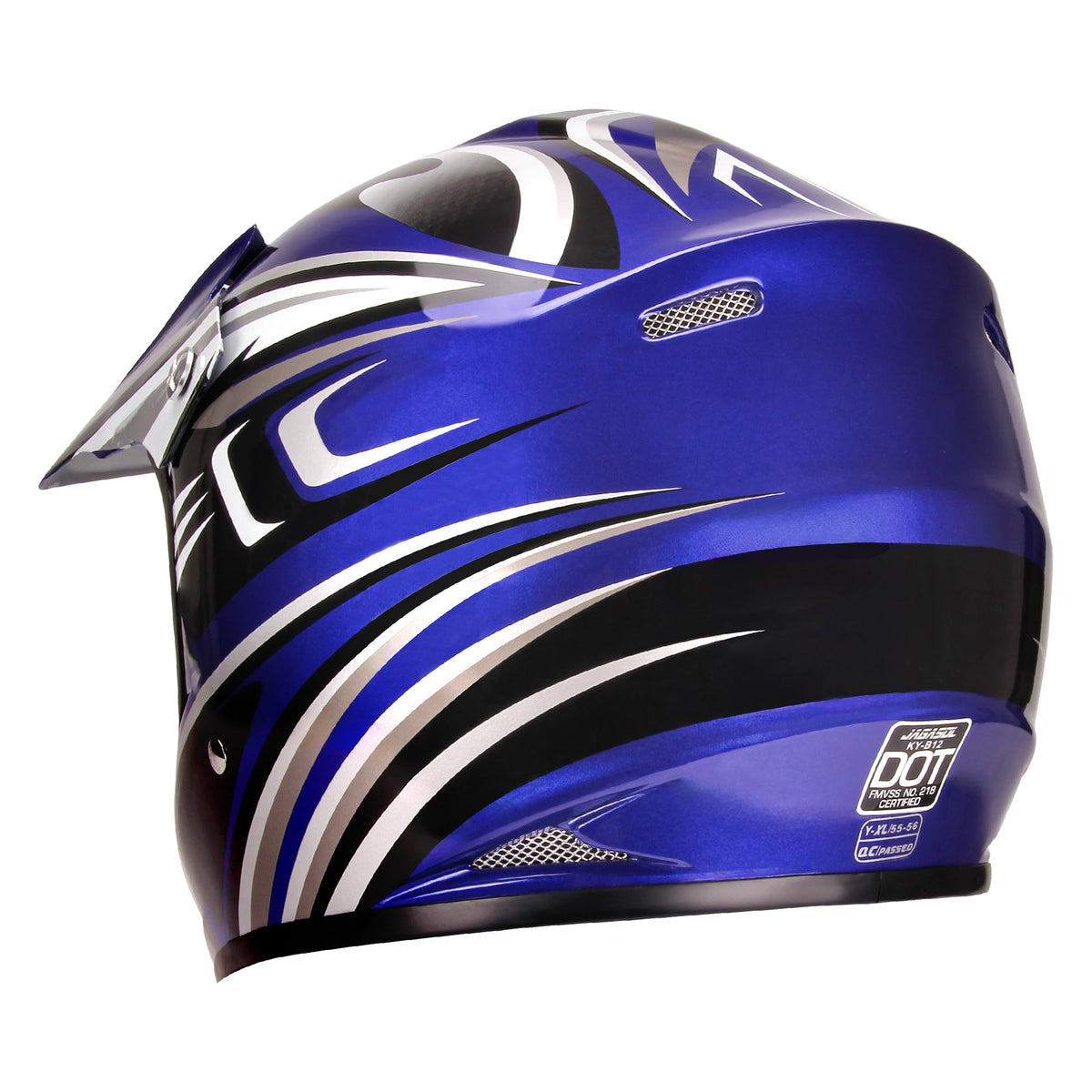 Youth Motocross Offroad Dirt Bike Helmet with Goggles DOT Approved R3179