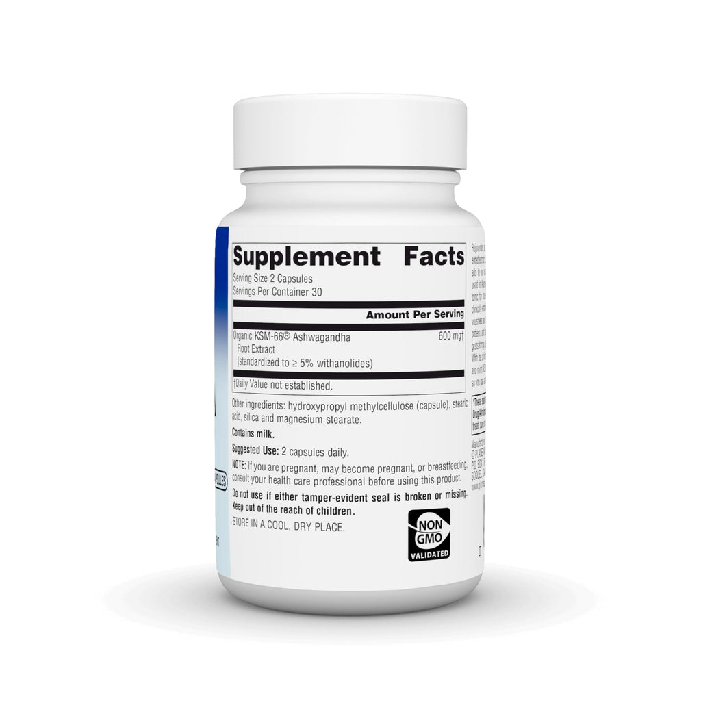 Ashwagandha 600 mg 60 Vegetarian Capsules Y227
