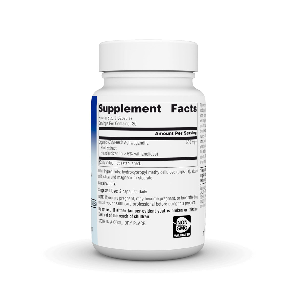Ashwagandha 600 mg 60 Vegetarian Capsules Y227