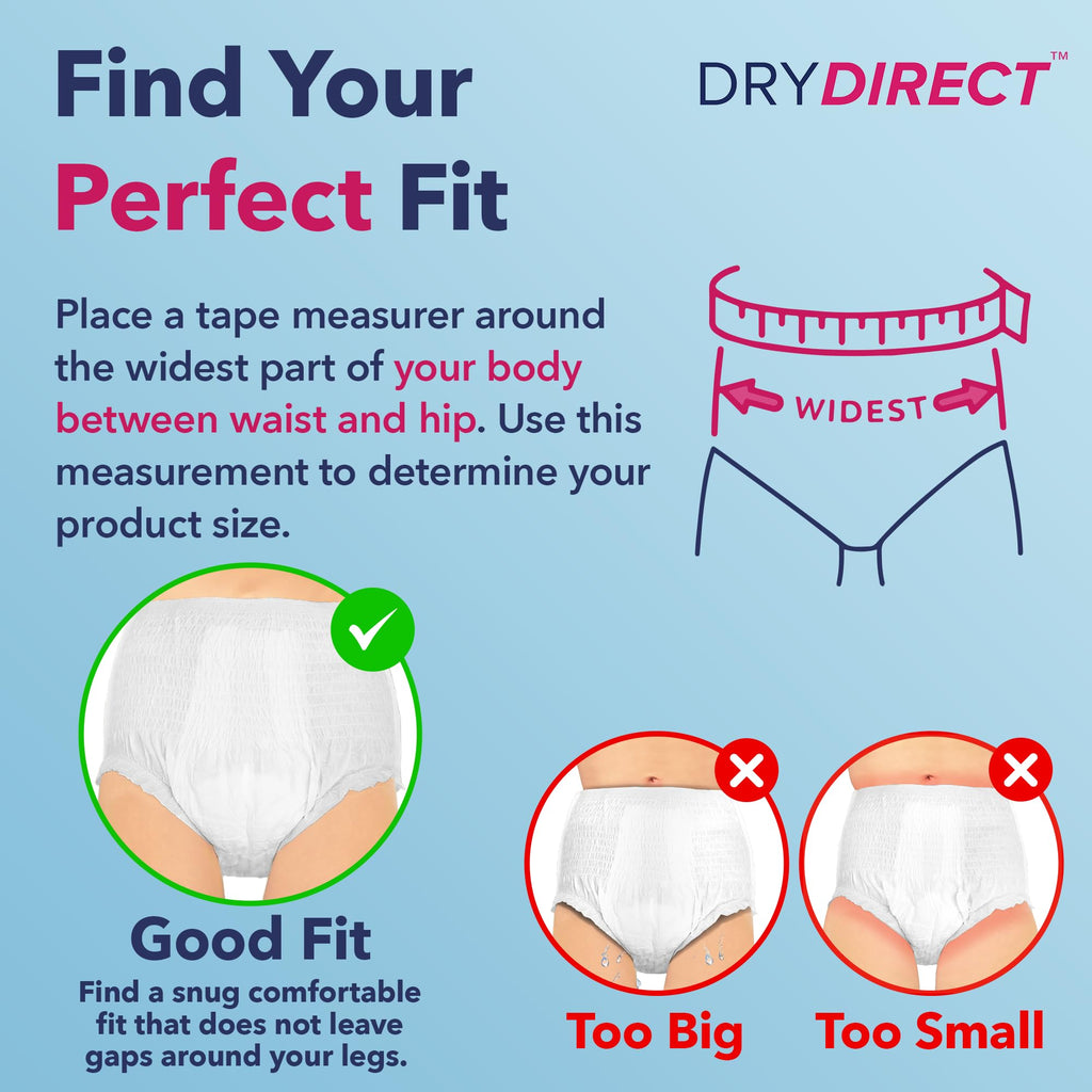 Soft Cloth-Like Overnight Disposable Incontinence Underwear XX-Large Pack of 12 S95714
