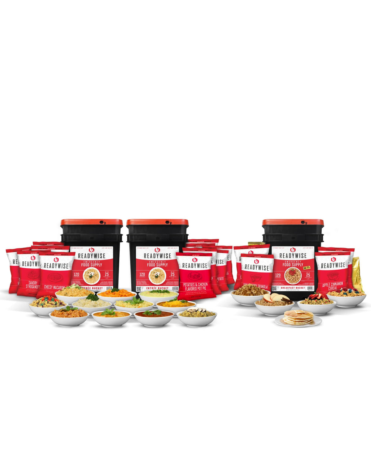 Emergency Food Freeze Dried 360 Servings M199