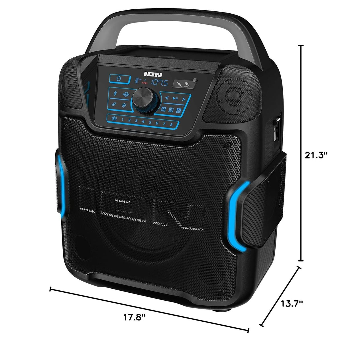 200W Bluetooth Outdoor Speaker with Wheels P355351