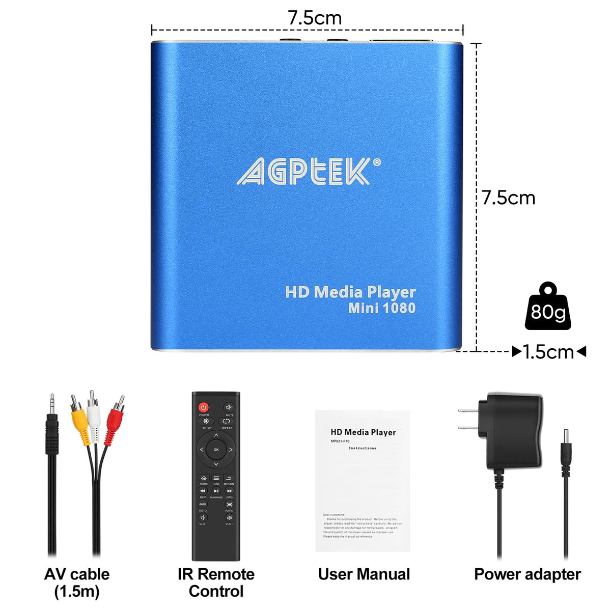Mini 1080p HDMI Media Player C945