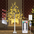4FT LED Birch Tree with 96 Lights X61467