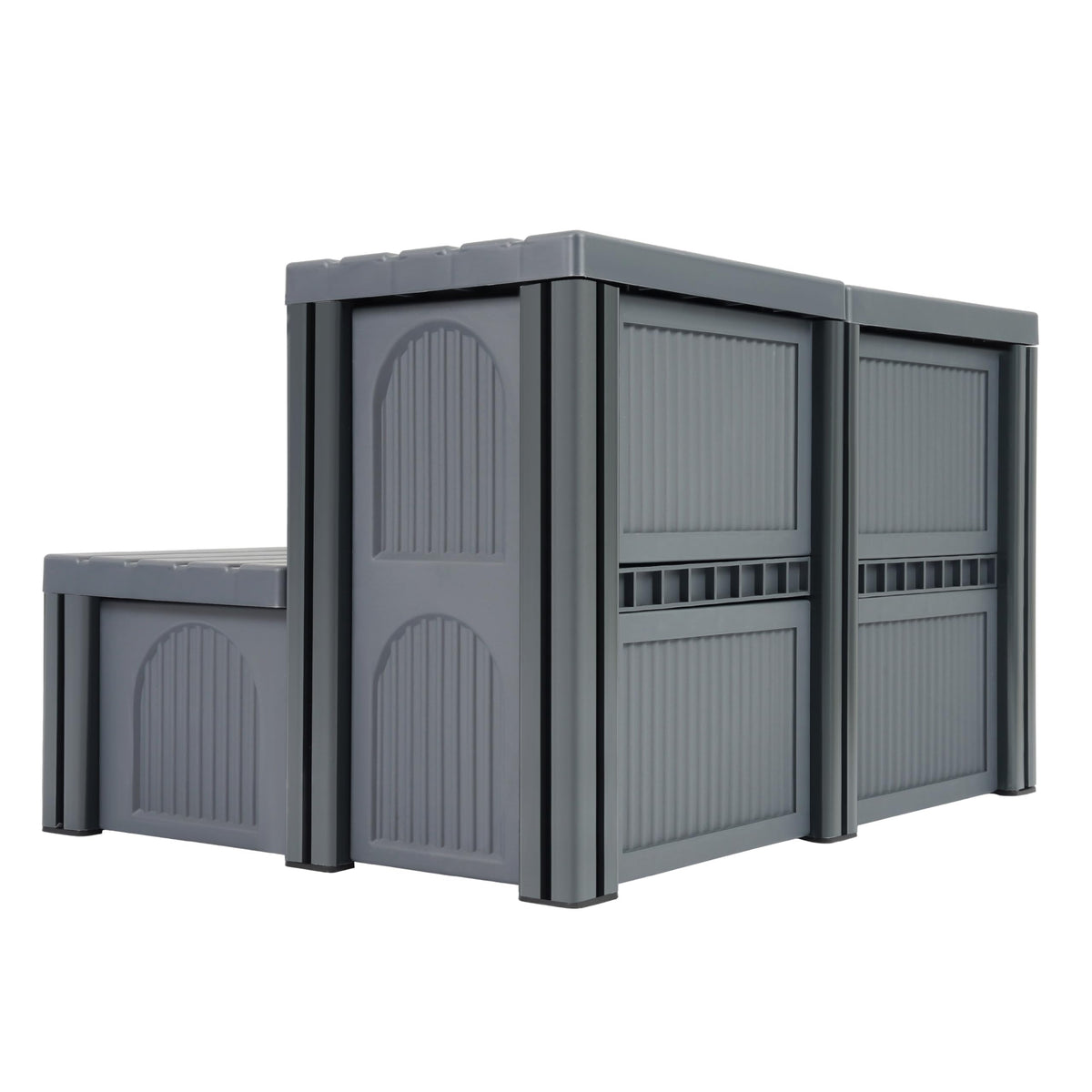 27" 2-Step Hot Tub Steps with Storage K1053