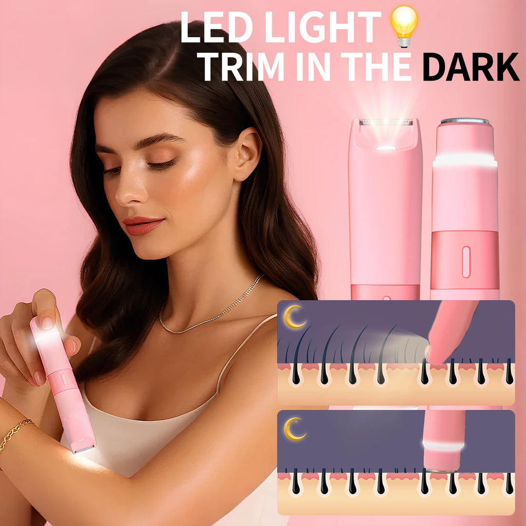 Pink 2 in 1 Bikini Trimmer O3322