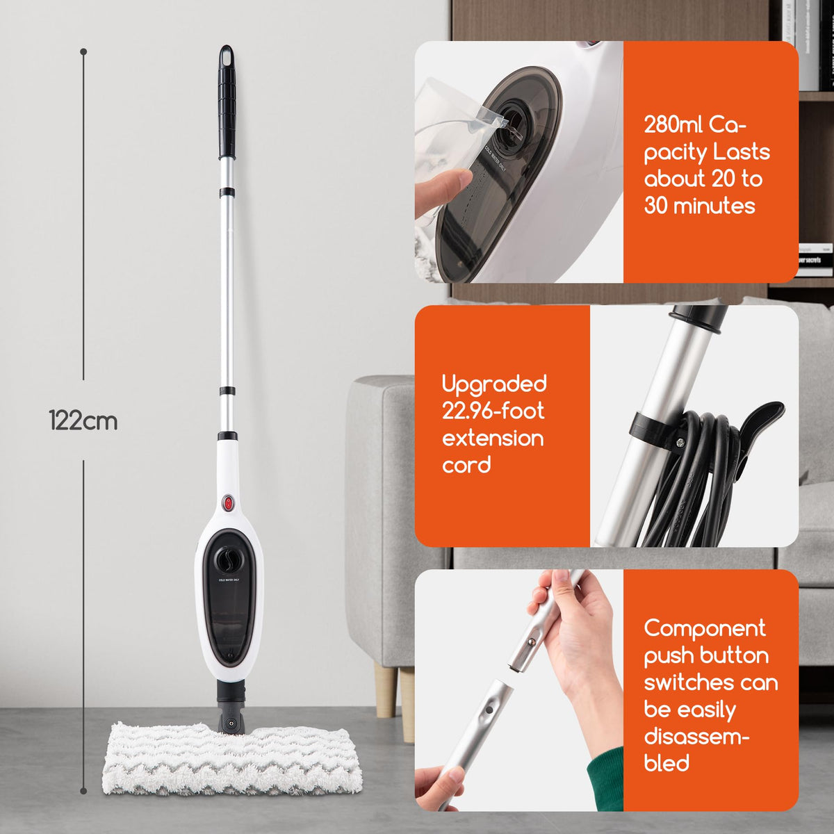 10-in-1 Steam Mop N31947