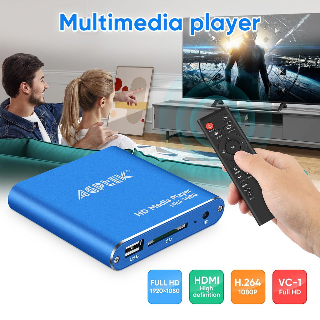 Mini 1080p HDMI Media Player C945