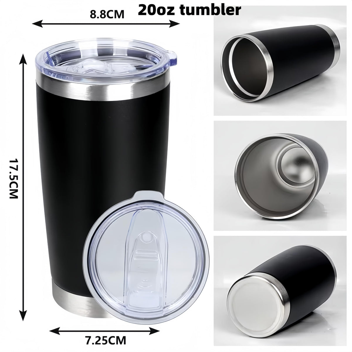 20 oz Stainless Steel Insulated Tumbler W165918