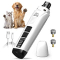 4-Speed Rechargeable Quiet Electric Dog Nail Grinder B963837