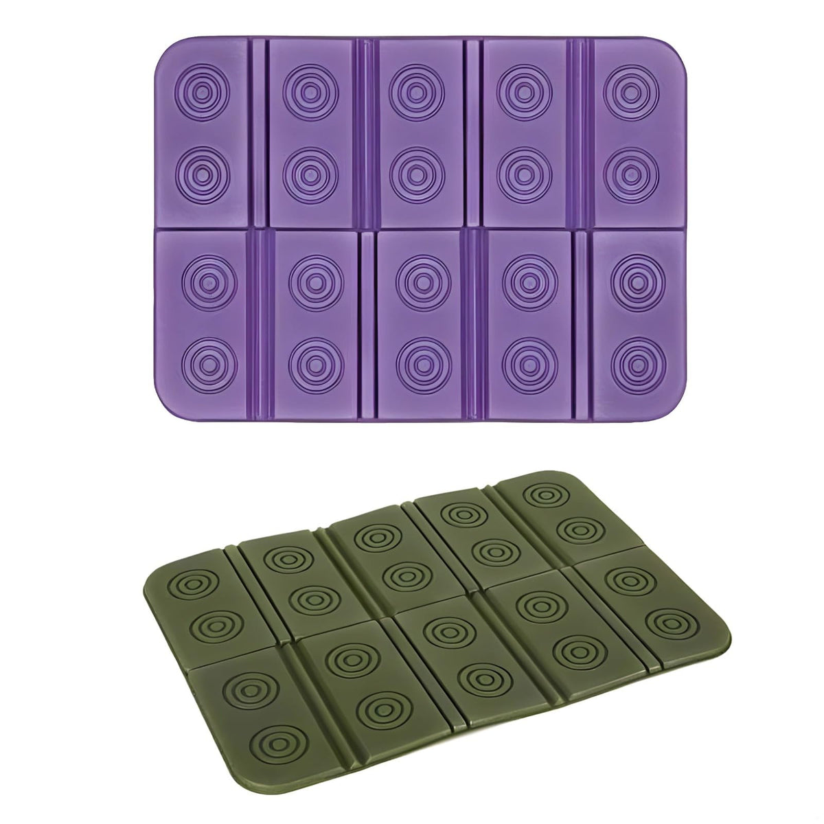 2 Pcs Waterproof Folding Foam Mats L81587