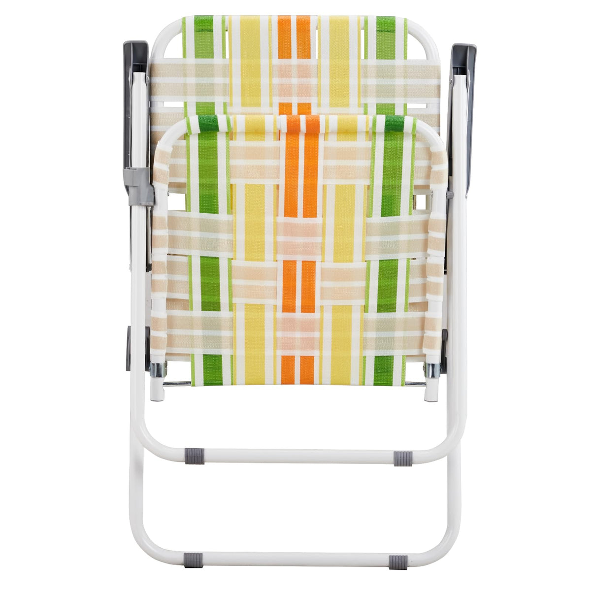 2 Pack Green Foldable Beach Chairs I495777