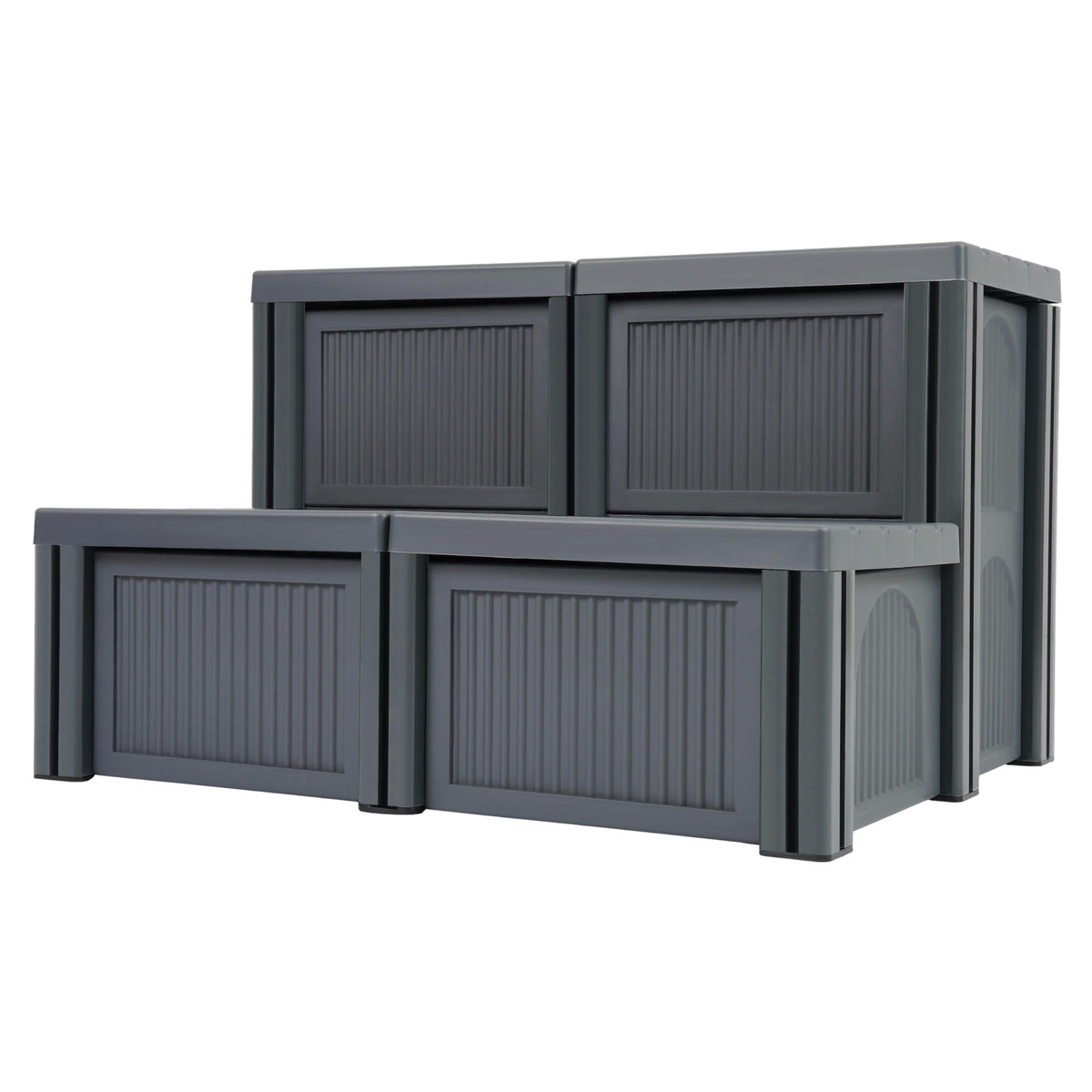 27" 2-Step Hot Tub Steps with Storage K1053