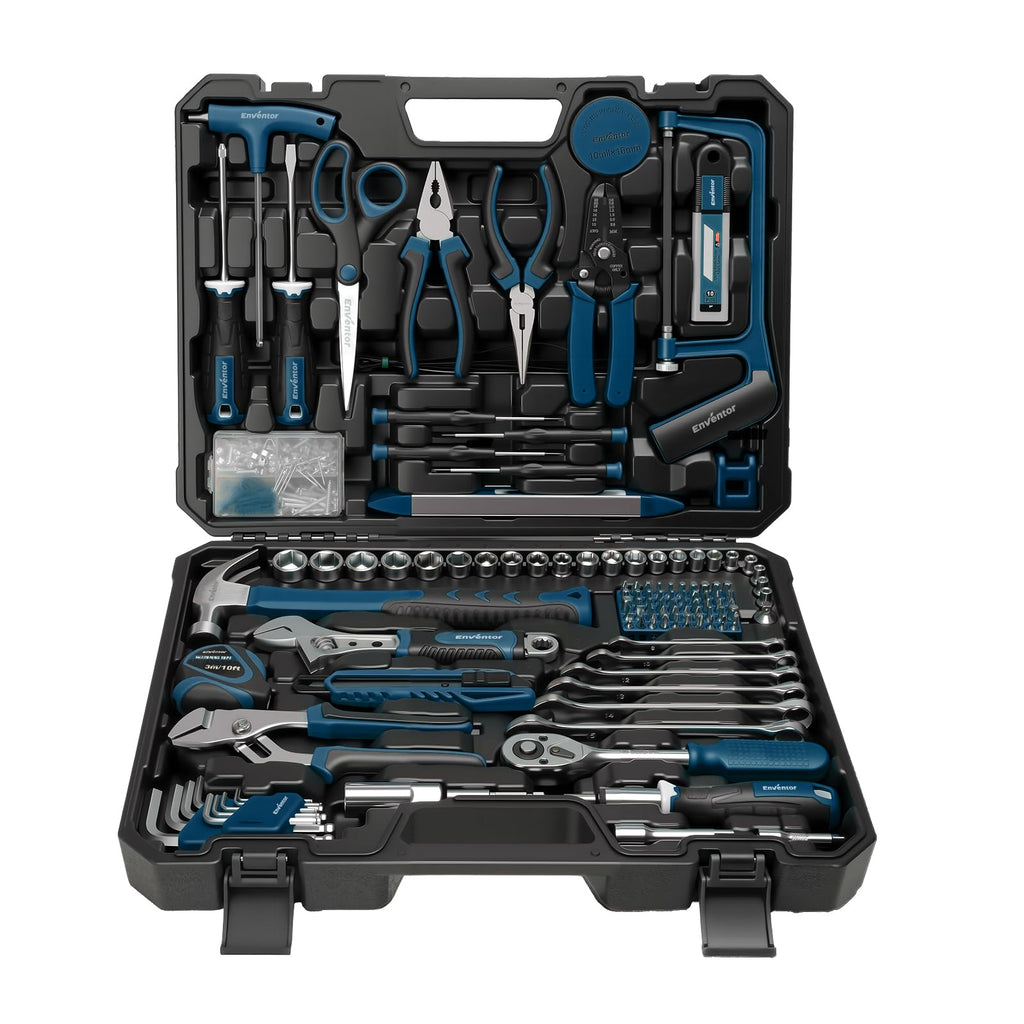 220 Pieces Blue Tool Set with Molded Storage Case A974181