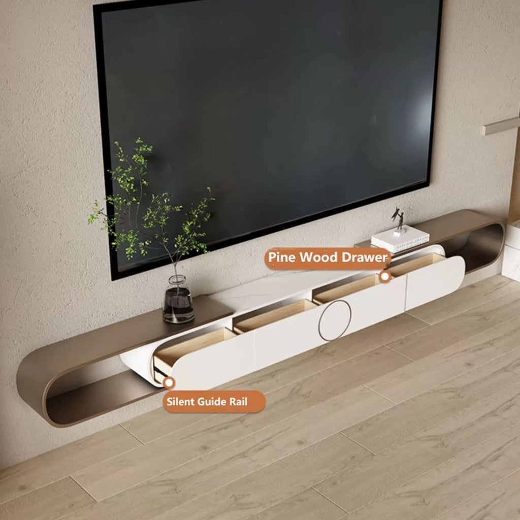 Expandable Wall Mounted TV Stand with Storage E629