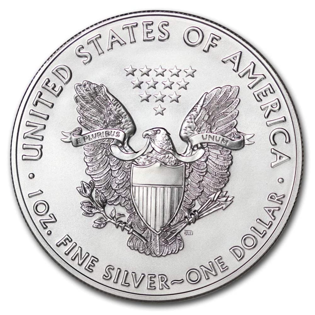 1 oz American Silver Eagle $1 Lot of 5 Z822