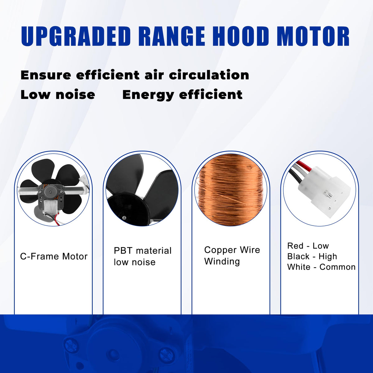 Range Hood Fan Motor N312