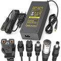 42V 2A Electric Scooter Charger with 7-in-1 Plugs J7536