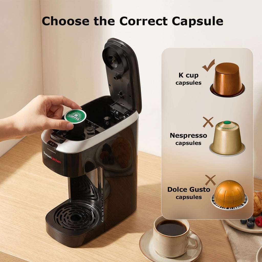 2-in-1 Single Serve Coffee Maker G281614